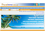 Travelzone website